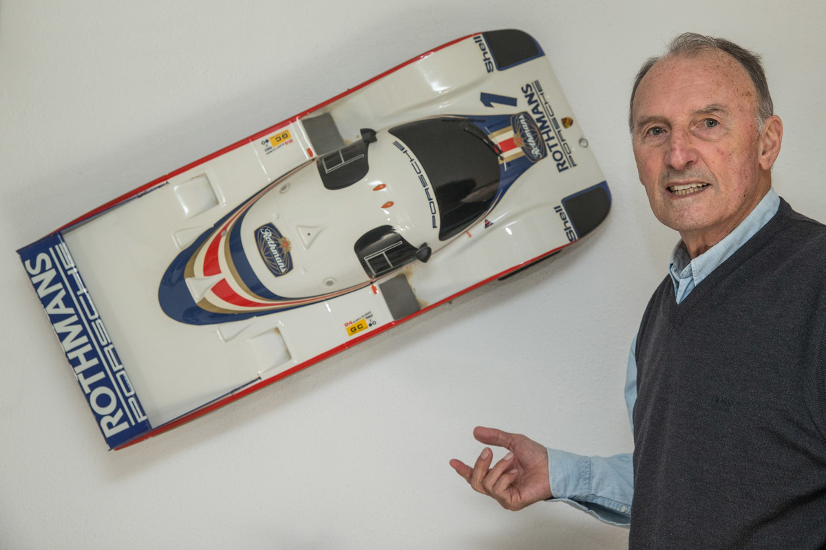 Den Sponsor Rothmans holte Manfred Jantke an Bord