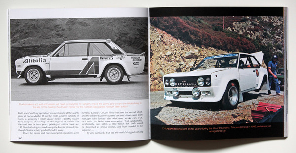 Der 131 Abarth im Rallye-Trimm - Buch "Fiat 131 Abarth"