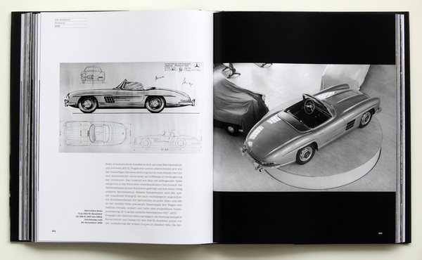 Bild Der 300 SL Roadster Prototyp - Buch "Mercedes-Benz 300 SL - Das Jahrhundertauto"