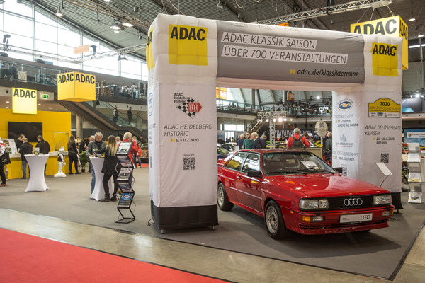 Der ADAC ehrt den Audi quattro, der 2020 40 Jahre alt wird - Retro Classics Stuttgart 2020