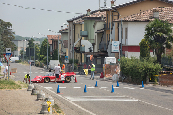 Der Abarth-Fahrer hatte etwas mehr Glück, dafür …