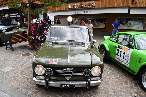 Image: The Carabinieri's Alfa Romeo Giulia was completely original
