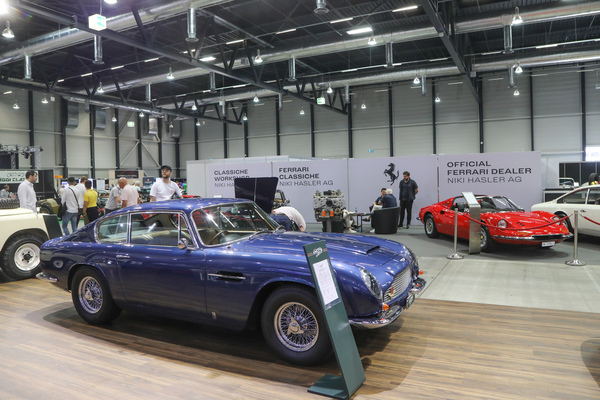 The Aston Martin DB6 at Emil Frey Classics even outshines Niki Hasler's Ferrari treasures - Swiss Classic World Lucerne 2023