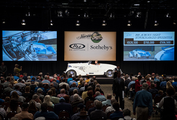 Der Auburn Eight Supercharged Speedster von 1935 wurde für USD 880'000 verkauft
