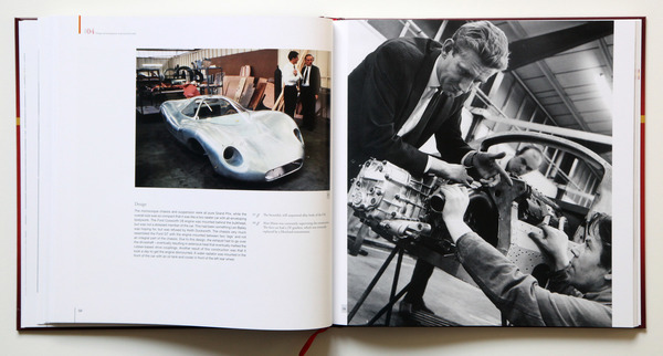 Bild Der Aufbau des Ford P68 - Buch "Alan Man Racing F3L / P68 - The story of Ford’s three litre sports cars from the Sixties"