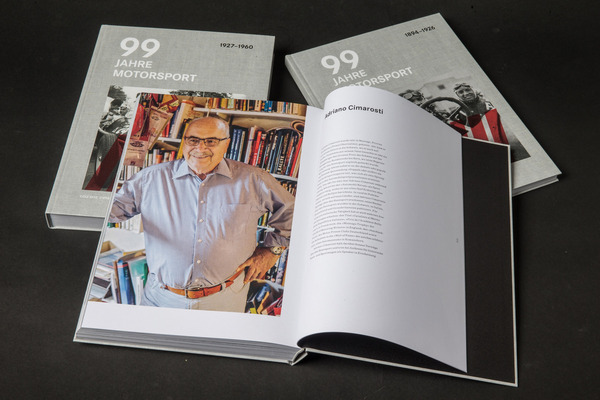 Bild Der Autor Adriano Cimarosti "himself" - Werk "99 Jahre Rennsport" (3 Bücher)