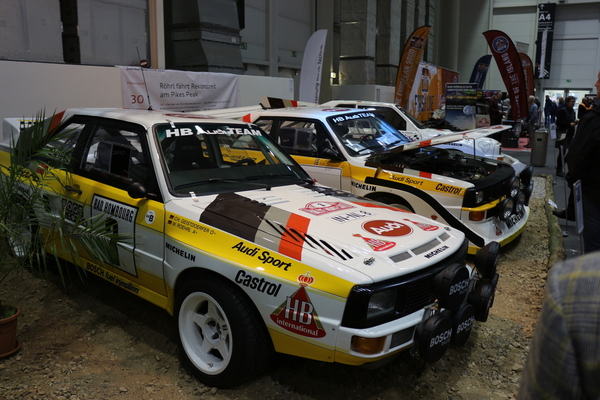 Der Bayerische Audi Urquattro Club zeigt seine Schätze - Hamburg Motor Classics 2018
