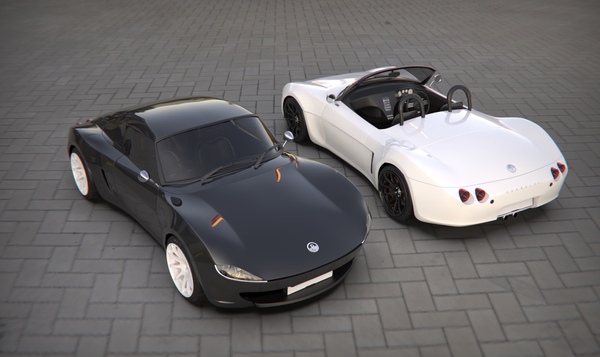 The Berkeley Bandid from 2020 next to its 1960 model