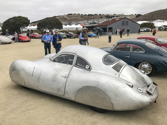 Der Berlin-Rom-Wagen auf VW-Technik-Basis - Aerodynamik pur - Porsche Rennsport Reunion 2018