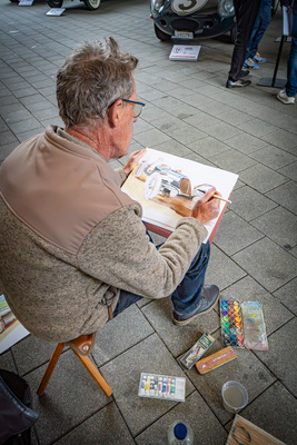 Der Bugatti inspiriert zu einem Kunstwerk - Concours d'Excellence Luzern 2024