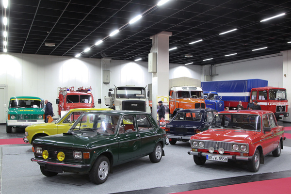 Der Clubstand der Zastava-Freunde - Retro Classics Cologne Köln 2017