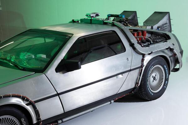 Image: The DeLorean DMC10 in movie look (Back to the Future) - Enter Technikwelt Solothurn