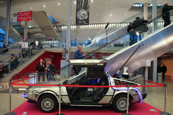 Der DeLorean als Zeitmaschine - Bremen Classic Motorshow 2019