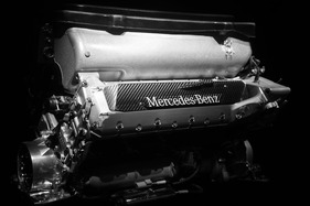 Bild Der Dreiliter-V10-Motor des Typs FO 110 für die McLaren-Mercedes der Jahre 1995 bis 2005