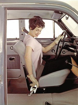 Image: The three-point seat belt is one of Volvo's most important inventions.