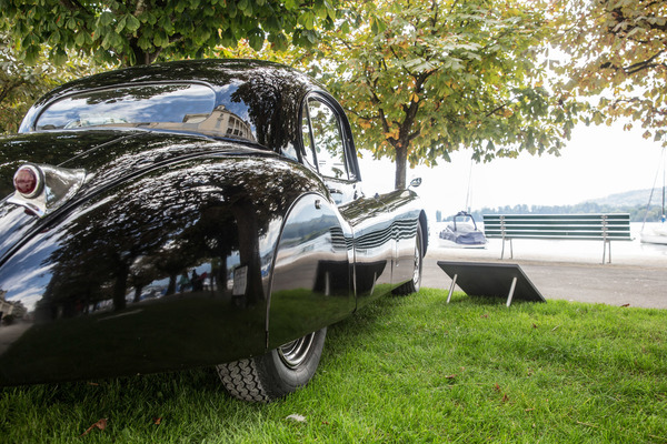 Der Engländer genoss den Seeblick auf die traumhafte Stadtkulisse von Luzern.