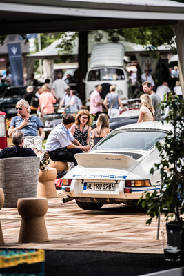 Bild: Der Entenbürzel als schönste Nebensache der Welt - Classic Days Schloss Dyck 2014