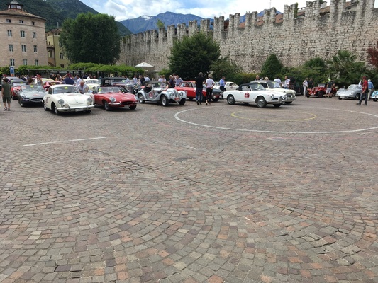 Der Fahrzeugpark - Rallye Stella Alpina Storico 2018