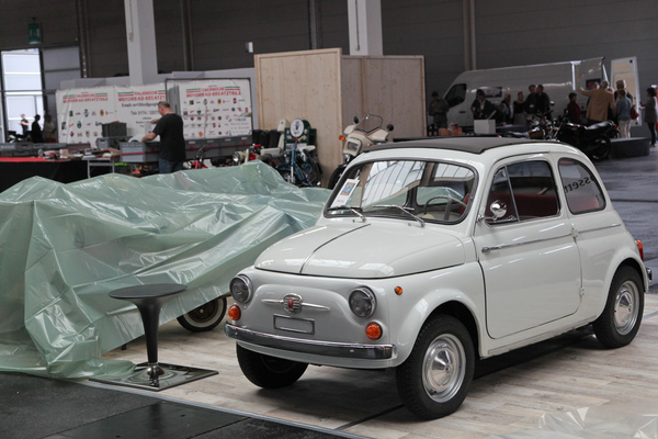 Der Fiat 500 verströmt immer jede Menge "Italianità" - Klassikwelt Bodensee 2016