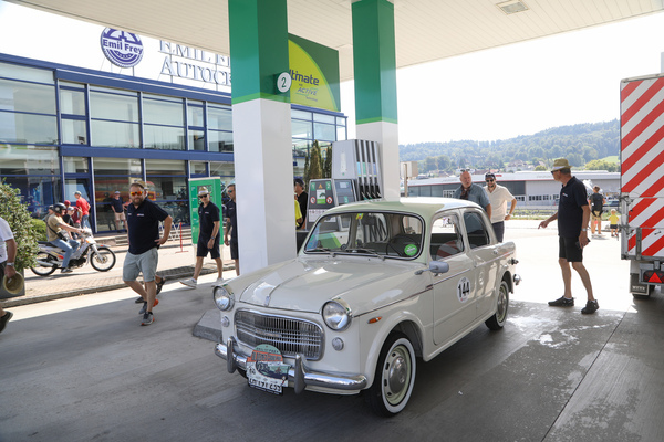 The 1956 Fiat Millecento started in the East Hallwilersee rally group - 31st Oldtimer Grand Prix Safenwil 2023
