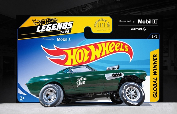 Bild: Der Gewinner 2021 der Hot Wheels Legends Tour - Volvo P1800 von 1969