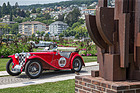 Der Gewinner beim Leser-Wettbewerb von Zwischengas - MG TC von 1949 am Concours d'Elégance in Neuenburg - Lignières Historique 2015