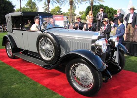 Der Hispano Suiza H6B Cabriolet de Ville (1925) gewann Best of Show am Arizona Concours d'Elegance in Phoenix 2014