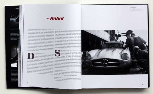 Bild Der "Hobel" W194/11 - Buch "Mercedes-Benz 300 SL - Das Jahrhundertauto"
