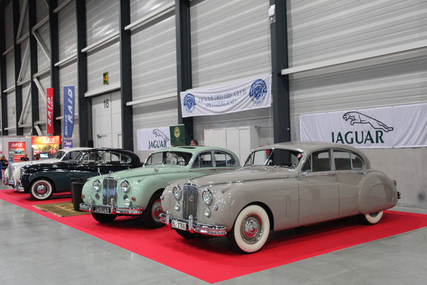 Der Jaguar Drivers Club Switzerland mit Limousinen, die heute seltener sind als mancher teuer bezahlte Sportwagen - Swiss Classic World 2014