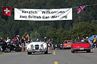 Der Jaguar nimmt Abschied, der Austin-Healey fährt ein - British Car Meeting in Mollis am 28. August 2016