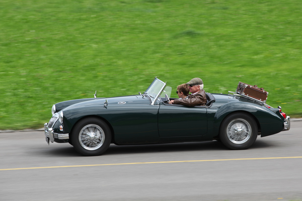 Der Koffer ist immer dabei beim MGA - British Car Meeting Mollis 2017