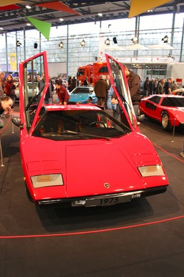 Der Lamborghini Coutach LP 400 von 1975 war das schnellste straßenzugelassene Auto seiner Zeit - Bremen Classic Motorshow 2016