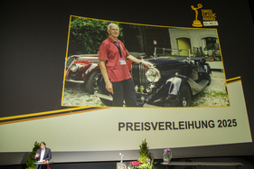 Der Lifetime-Award-Preisträger 2025 ist ein bekanntes Gesicht in der Schweizer Oldtimer-Szene – Swiss Classic Awards 2025, Luzern