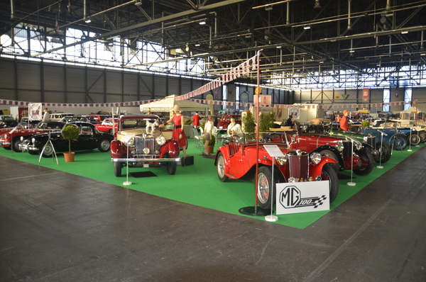 Image: The "MG Grandmothers Car Club" was represented with 20 cars to mark the brand's 100th anniversary - Swiss RetroMecanika 2024