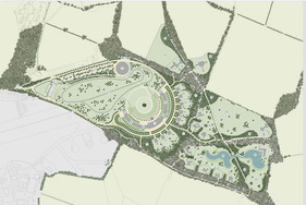 Der Masterplan für das Projekt in Grossbritannien - Stand Oktober 2022