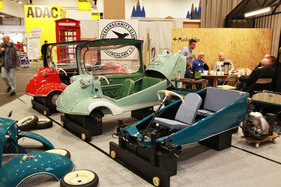 Der Messerschmitt-Club zeigt seine Restaurierungsareiten (Bremen Classic Motorshow 2018)