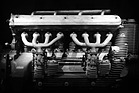 Der Motor M25 E, der Mitte der Saison 1936 im Silberpfeil zum Einsatz kam