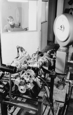 Der Motorenprüfstand bei BMW-Tuner Schnitzer in Freilassing