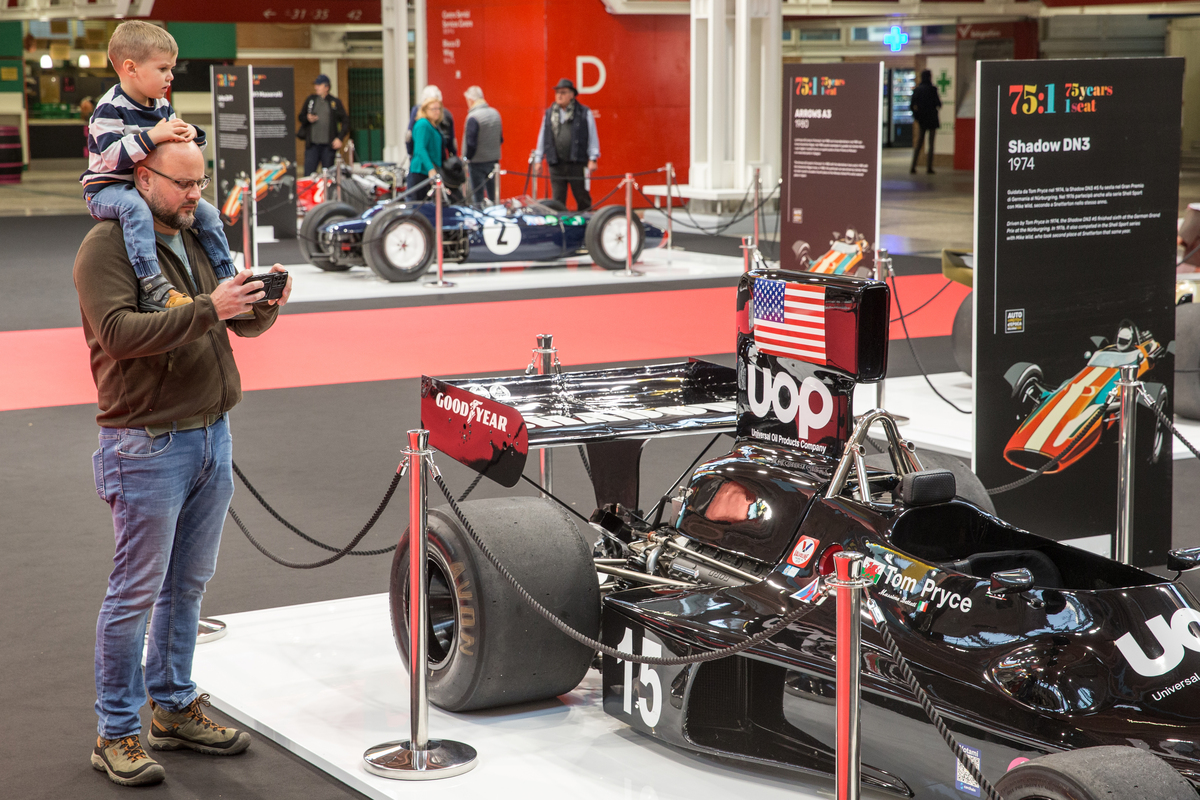 Motorsport models always play a major role at the trade show in Bologna