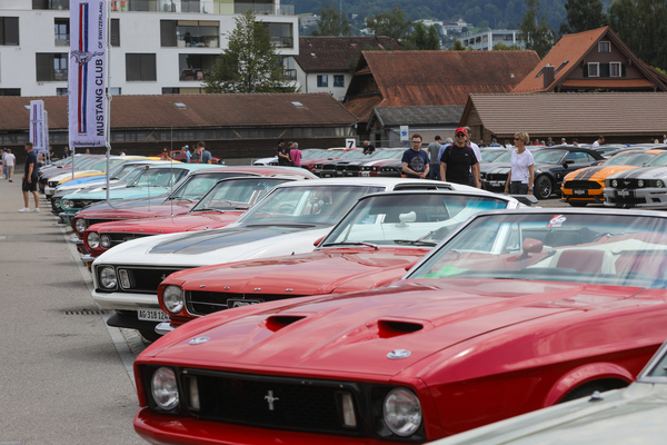 Der "Mustang Club of Switzerland" hat eingeladen - 8. Mustang & Shelby Meeting 2024