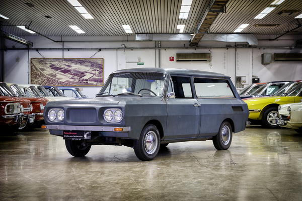 Bild: Der NSU "Uruguay" P10 (Prototyp 1969) Frontansicht – Ein historisch spezielles Fahrzeug der Audi AG