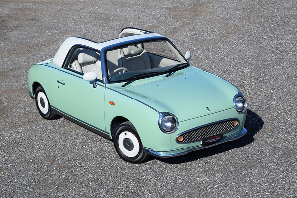 Bild Der Nissan Figaro (1991) soll zwischen CHF 25'000 und 30'000 bringen - gemeldet als Lot 041 an der Versteigerung der Oldtimer Galerie in Toffen am 30. März 2019