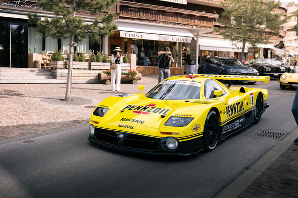 Image: The Nissan R390 GT-1, the winning car at Le Mans in 1998, was named "Best of Show"