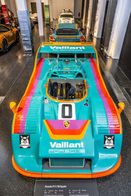 Der Porsche 917/30 Spyder von 1972 - Sonderausstellung „Mission: Future Heritage“ im Automuseum Prototyp 2025