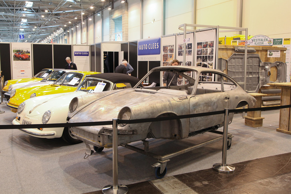 Der Porsche-Spezialist zeigt seine Fähigkeiten - Techno Classica Essen 2018