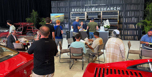 Der Recherche-Desk - Broad Arrow Auctions Monterey Jet Center Auction 2024