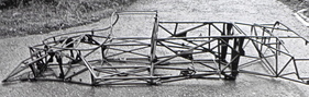 Der Rohrahmen des Porsche 917