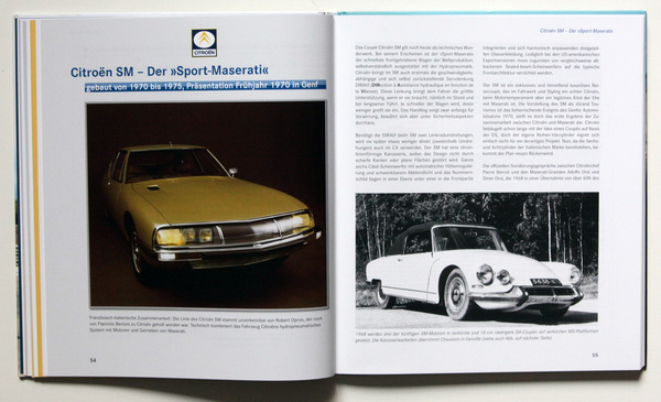 Der SM mit Maserati-Motor - Buch "Die großen Citroën - Avantgarde aus Frankreich ..."