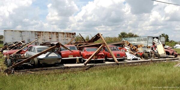 Bild: Der Scheunenfund nach dem Hurricane - "Lost & Found Collection - angeboten an der RM/Sotheby's Versteigerung von Monterey im August 2023