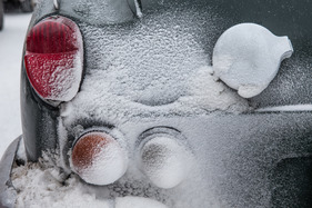 Der Schnee setzt sich überall fest - Impressionen von der Planai-Classic 2017